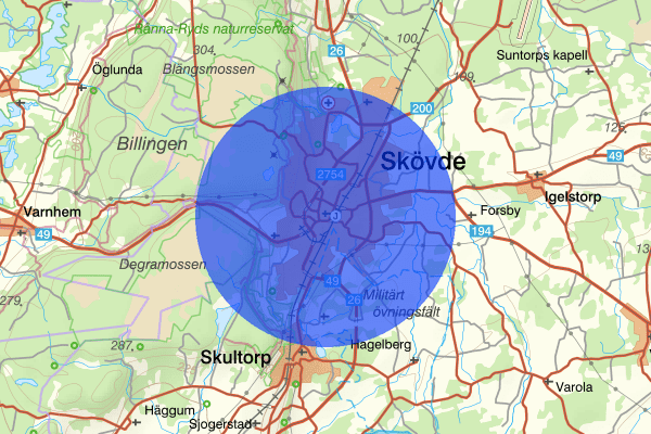 Skövde 17 juli 12.30, Trafikolycka, personskada, Skövde