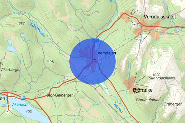 Vemdalen 17 juli 13.45, Arbetsplatsolycka, Härjedalen
