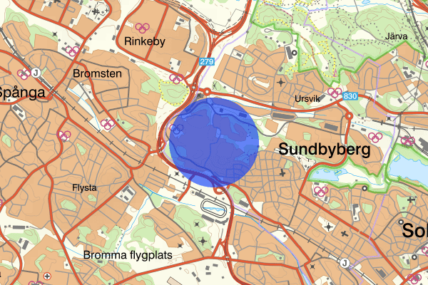 Rissne 18 juli 18.30, Larm Överfall, Sundbyberg