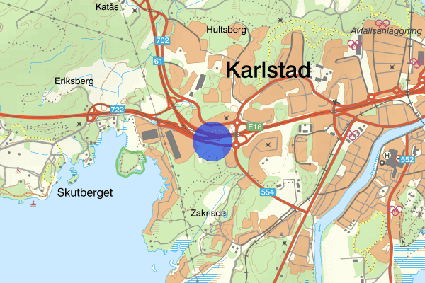 Bergviksvägen 19 juli 10.53, Rattfylleri, Värmlands län