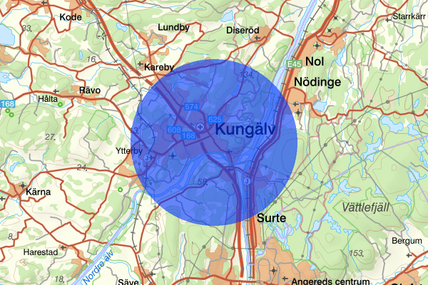 Kungälv 19 juli 12.01, Våld/hot mot tjänsteman, Kungälv