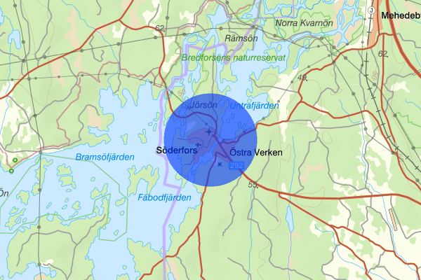 Söderfors 19 juli 21.51, Trafikolycka, smitning från, Tierp