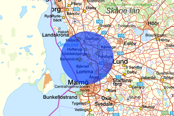 20 juli 16.23, Räddningsinsats, Kävlinge