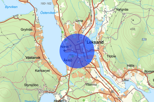 Noret 21 juli 22.12, Försvunnen person, Leksand