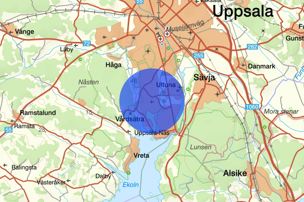 Gottsunda 22 juli 00.02, Brand, Uppsala