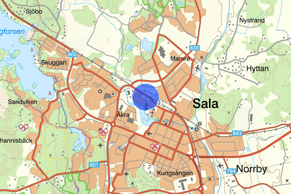Väsbygatan 21 juli 22.00, Trafikbrott, Sala