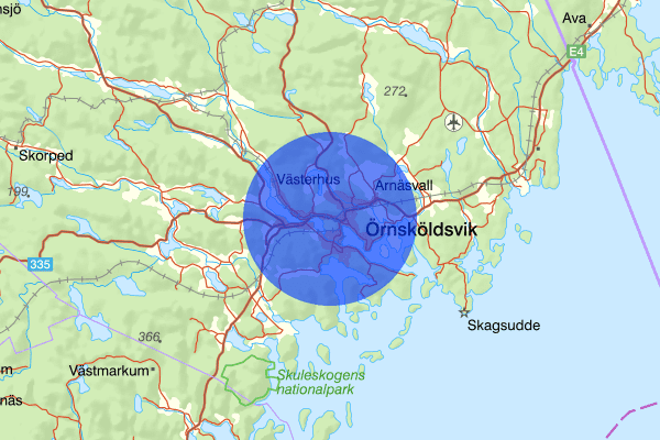 Örnsköldsvik 22 juli 08.58, Trafikolycka, Örnsköldsvik