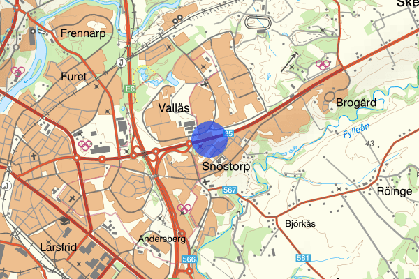 Växjövägen 23 juli 11.54, Trafikolycka, Halmstad