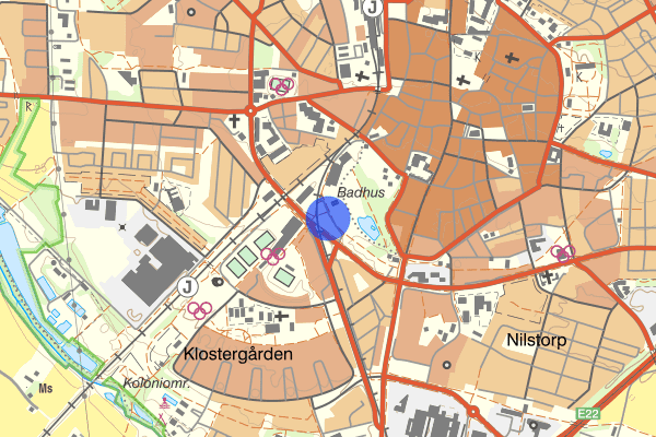 Stadsparksgatan 23 juli 18.35, Trafikolycka, Lund