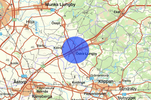 Östra Ljungby 24 juli 00.54, Stöld/inbrott, Klippan