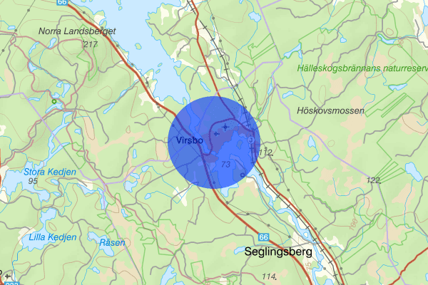 Virsbo 24 juli 00.31, Skadegörelse, Surahammar