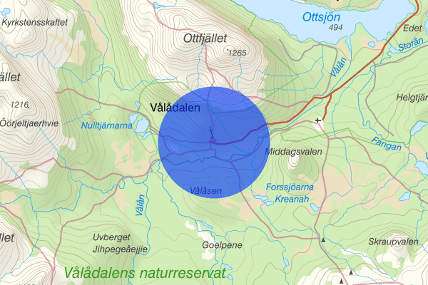 Vålådalen 24 juli 11.16, Fjällräddning, Åre