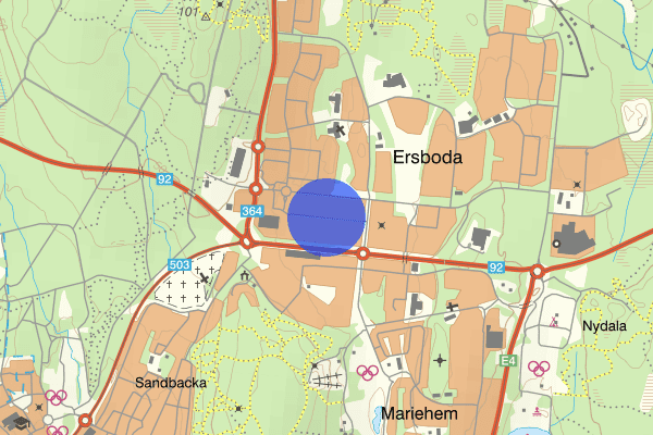 Formvägen 26 juli 09.55, Trafikkontroll, Umeå