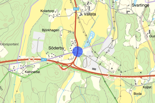 Mälarvägen 26 juli 14.54, Sabotage mot blåljusverksamhet, Upplands väsby