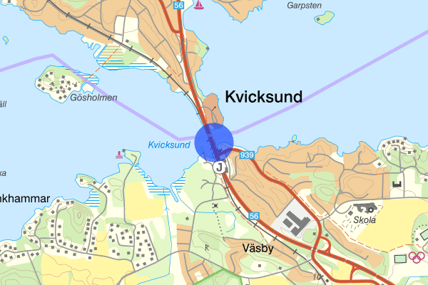 Kvicksund 27 juli 08.06, Trafikolycka, Eskilstuna
