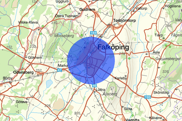 Falköping 27 juli 06.08, Olaga hot, Falköping