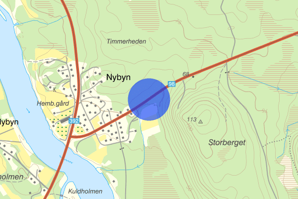 Nybyn Övertorneåvägen 27 juli 12.18, Övrigt, Överkalix
