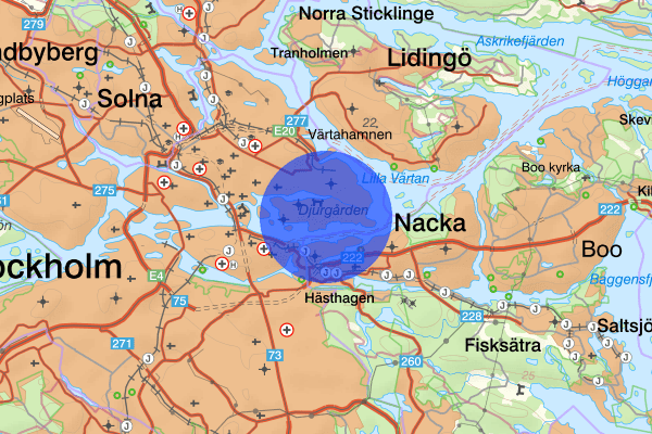 Djurgården 28 juli 14.32, Djur, Stockholm
