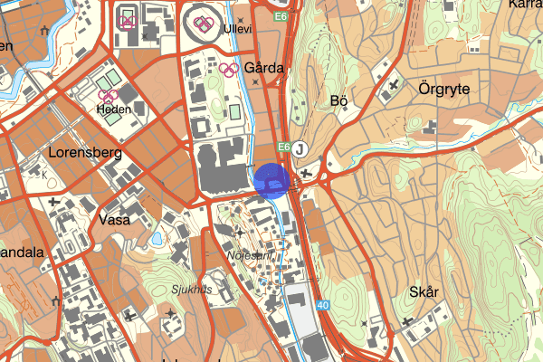 Fabriksgatan 28 juli 14.54, Trafikolycka, Göteborg
