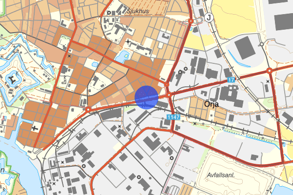 Tranchellsgatan 30 juli 01.33, Skadegörelse, Landskrona