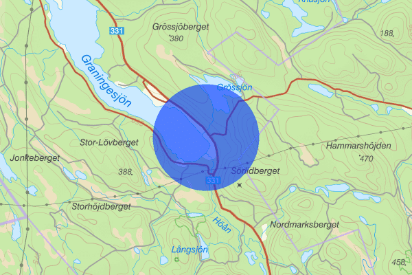 Östergraninge 30 juli 07.40, Trafikolycka, Sollefteå