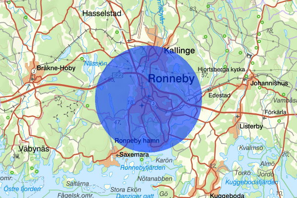Ronneby 30 juli 17.03, Misshandel, Ronneby