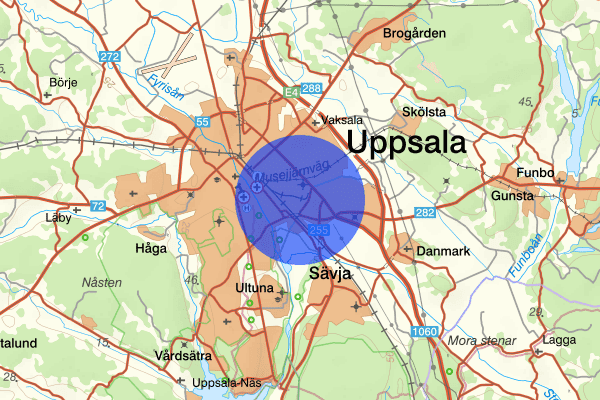 Boländerna 31 juli 17.58, Fylleri/LOB, Uppsala