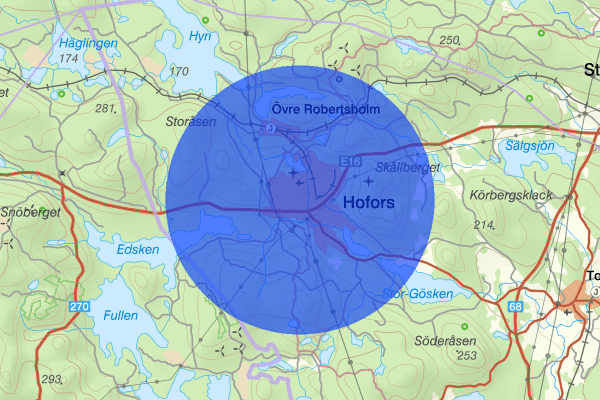 Hofors 01 augusti 09.56, Trafikolycka, Hofors