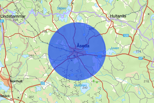 Åseda 01 augusti 19.03, Trafikolycka, vilt, Uppvidinge