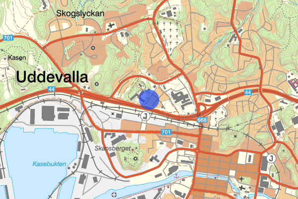 Stjärngatan 01 augusti 19.15, Brand, Uddevalla