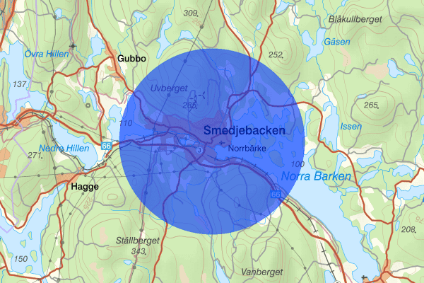 Smedjebacken 02 augusti 12.07, Trafikolycka, Smedjebacken
