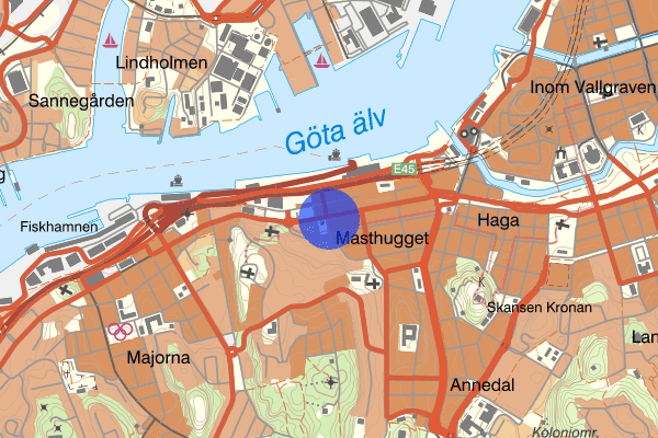 Första Långgatan 04 augusti 19.48, Trafikolycka, personskada, Göteborg