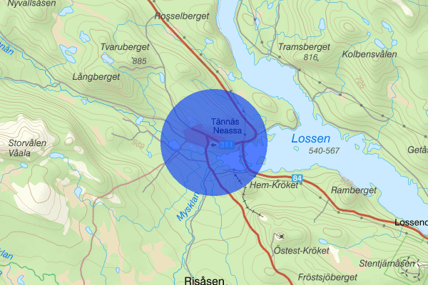 Tännäs 05 augusti 12.09, Fjällräddning, Härjedalen