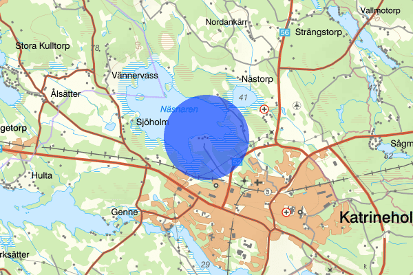 Katrineholms gård 05 augusti 21.54, Skottlossning, misstänkt, Katrineholm