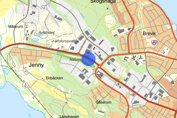 Stora Infartsvägen 10 augusti 04.45, Trafikolycka, Västervik