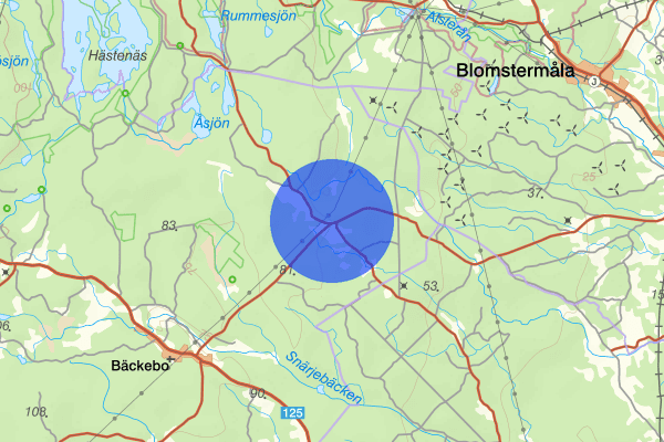 Rugstorp 13 augusti 17.55, Trafikolycka, Nybro