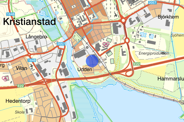 Uddevägen 13 augusti 22.59, Trafikbrott, Kristianstad