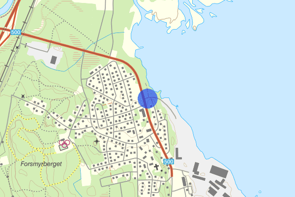 Sågvägen 14 augusti 08.58, Trafikkontroll, Nordmaling
