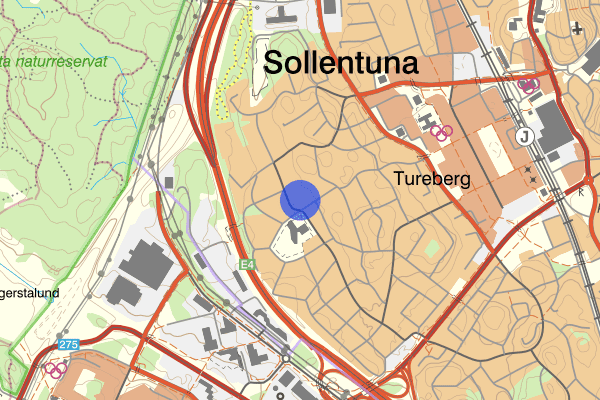 Brovägen 14 augusti 13.16, Trafikolycka, personskada, Järfälla