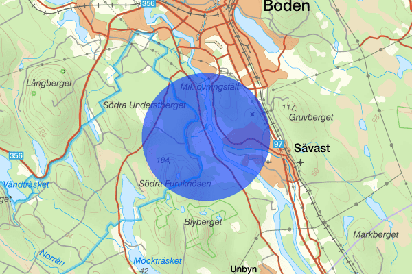 Råbäcken 14 augusti 13.36, Trafikolycka, Boden