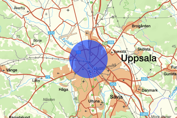 Svartbäcken 15 augusti 09.17, Rattfylleri, Uppsala