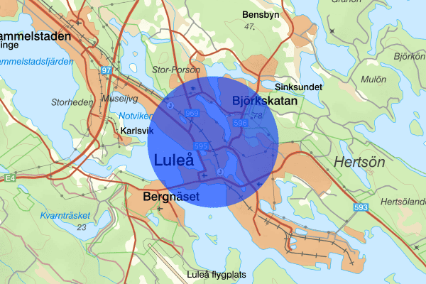 Bergviken 18 augusti 07.52, Stöld, Luleå
