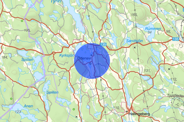 Odensvi 18 augusti 10.45, Trafikolycka, Västervik