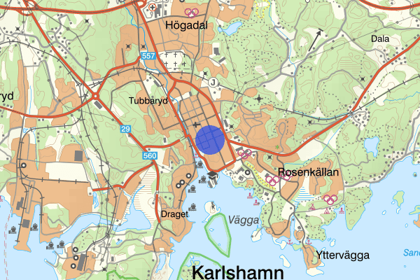 Ronnebygatan 18 augusti 14.40, Brand, Karlshamn