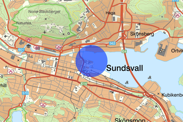 Inre hamnen 18 augusti 16.01, Fylleri/LOB, Sundsvall