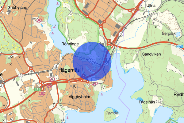 Hägernäs 19 augusti 01.17, Stöld, försök, Stockholms län