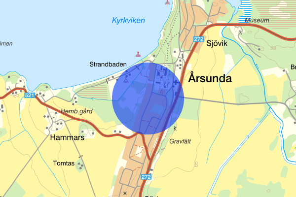 Sörbyvägen 19 augusti 23.30, Narkotikabrott, Sandviken