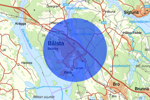 Bålsta 20 augusti 09.14, Kontroll person/fordon, Håbo