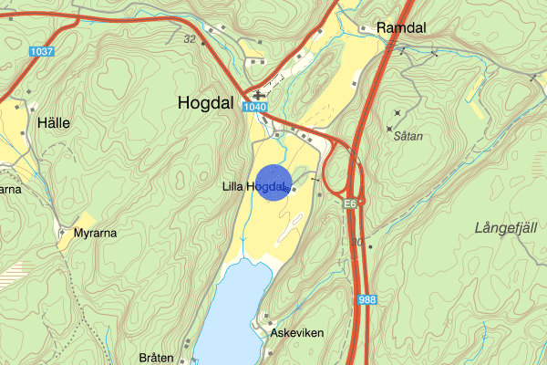 Lilla Hogdal 20 augusti 11.40, Trafikolycka, Strömstad