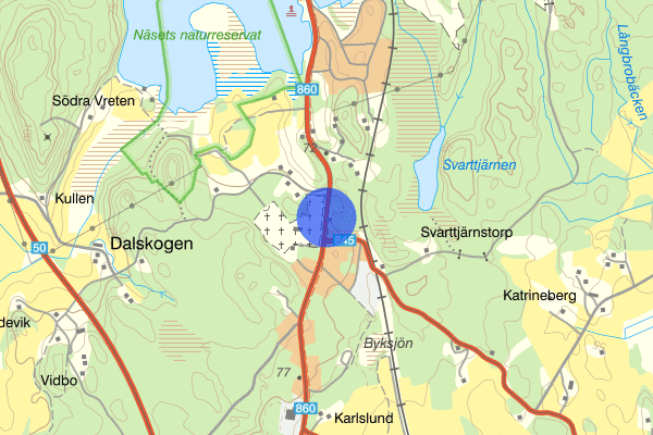 Örebrovägen 21 augusti 07.00, Sammanfattning natt, Örebro län
